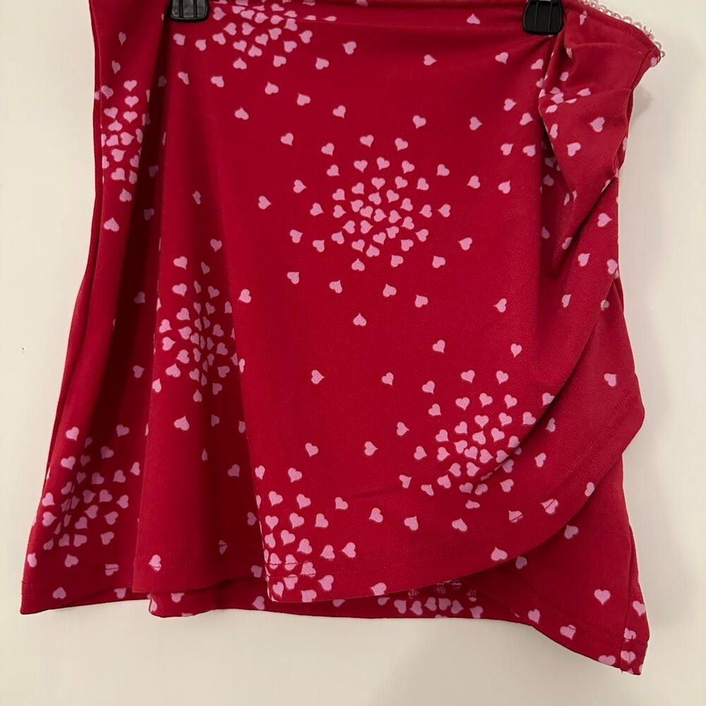 Urban-outfitters Women's Pink and Red Skirt